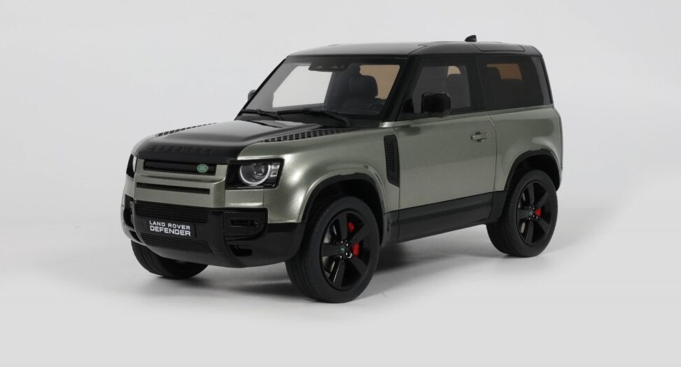 Land Rover Defender P400 X-Dynamic HSE 2021 Pangea Green - 1:18